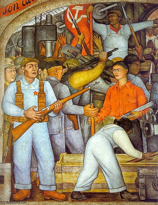 Wikioo.org – L'Encyclopédie des Beaux Arts - Peinture, Oeuvre de Diego Rivera - sans titre (9657)