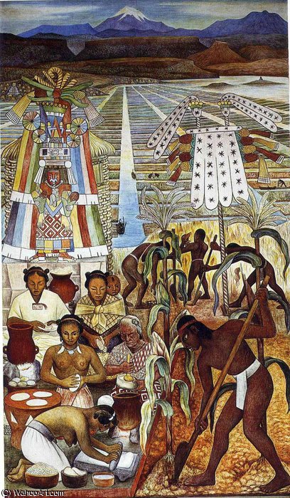 Wikioo.org – L'Encyclopédie des Beaux Arts - Peinture, Oeuvre de Diego Rivera - sans titre (2871)