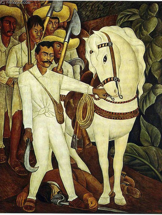 Wikioo.org – La Enciclopedia de las Bellas Artes - Pintura, Obras de arte de Diego Rivera - sin título (7598)
