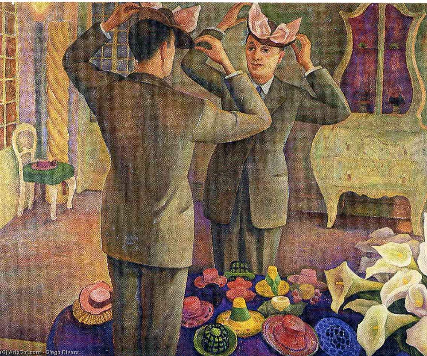 Wikioo.org - The Encyclopedia of Fine Arts - Painting, Artwork by Diego Rivera - untitled (2721)