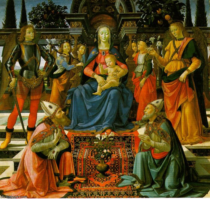 Wikioo.org - The Encyclopedia of Fine Arts - Painting, Artwork by Domenico Ghirlandaio - untitled (8661)