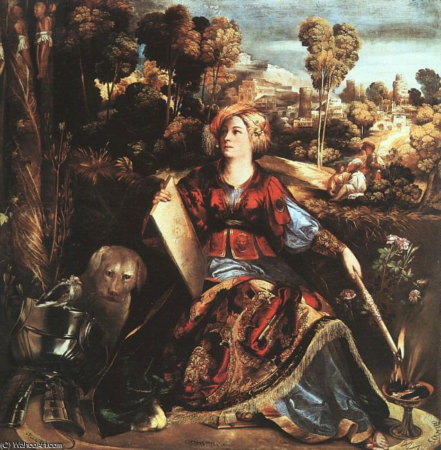 Wikioo.org - The Encyclopedia of Fine Arts - Painting, Artwork by Dosso Dossi (Giovanni Di Niccolò De Luteri) - untitled (9126)