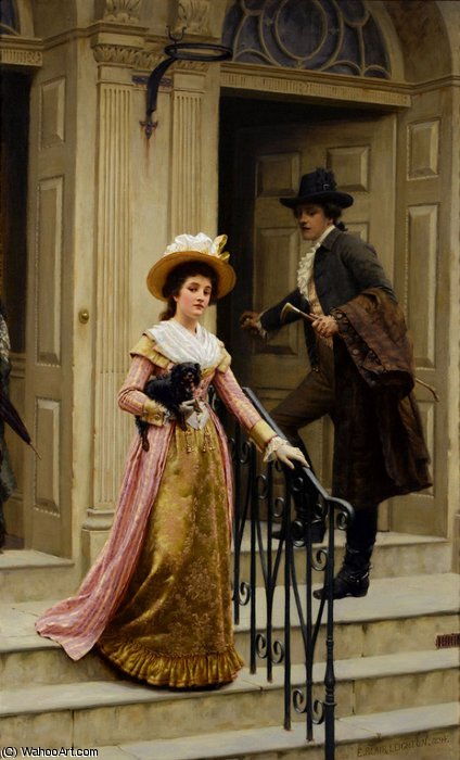 Wikioo.org - The Encyclopedia of Fine Arts - Painting, Artwork by Edmund Blair Leighton - untitled (397)