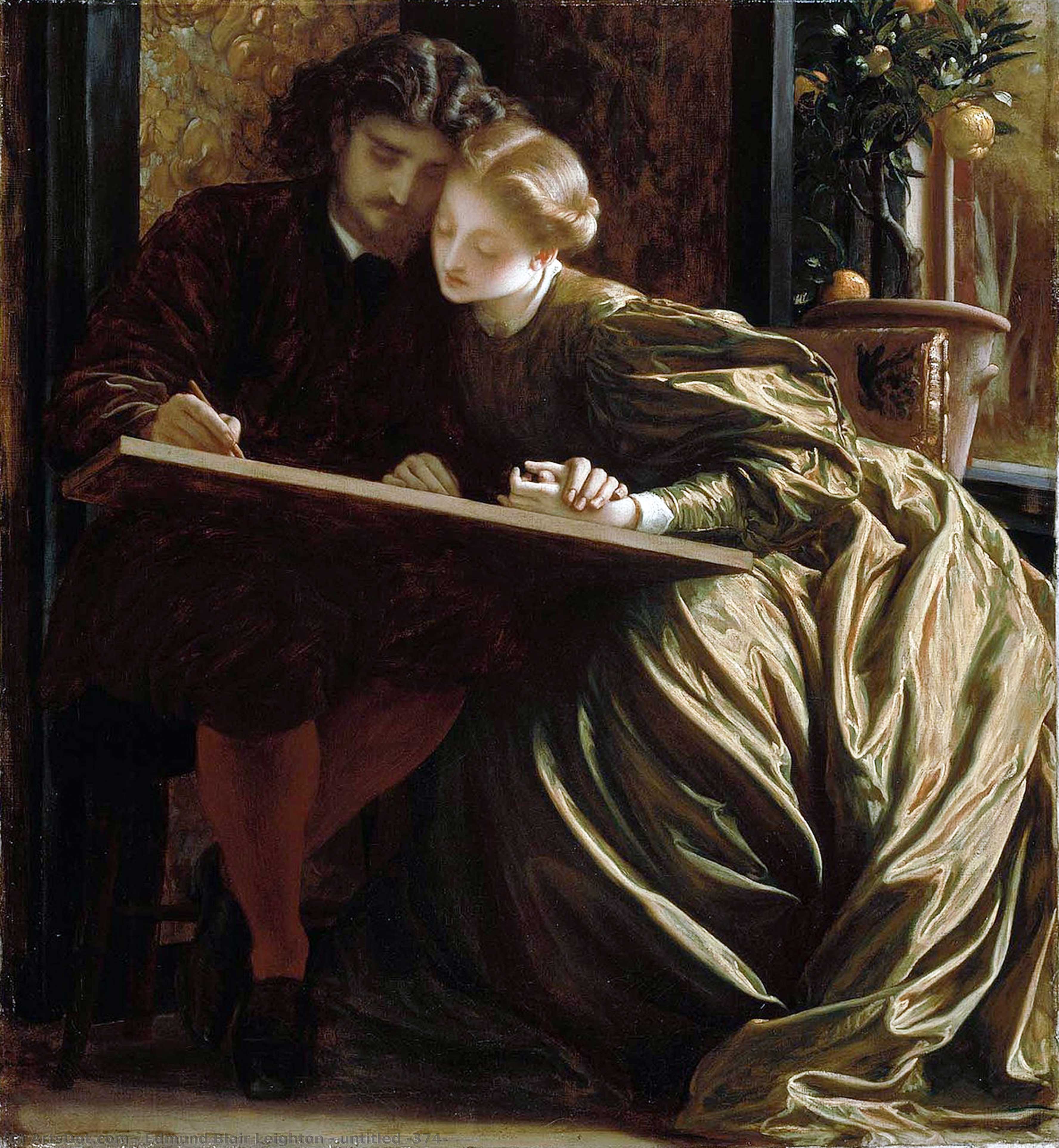 Wikioo.org - The Encyclopedia of Fine Arts - Painting, Artwork by Edmund Blair Leighton - untitled (374)