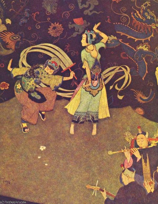Wikioo.org - The Encyclopedia of Fine Arts - Painting, Artwork by Edmund Dulac - untitled (6279)
