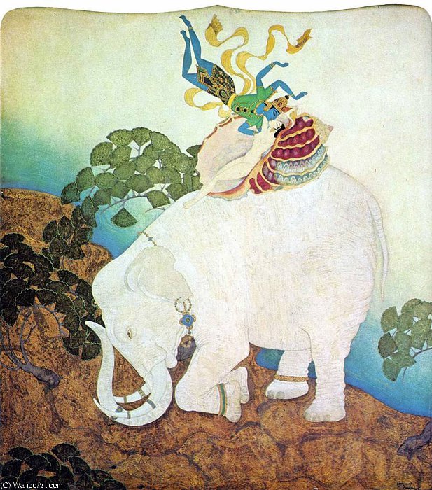 WikiOO.org - Encyclopedia of Fine Arts - Lukisan, Artwork Edmund Dulac - untitled (1971)
