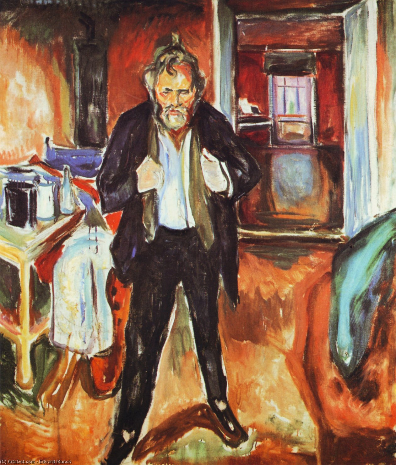 Wikioo.org - สารานุกรมวิจิตรศิลป์ - จิตรกรรม Edvard Munch - untitled (237)