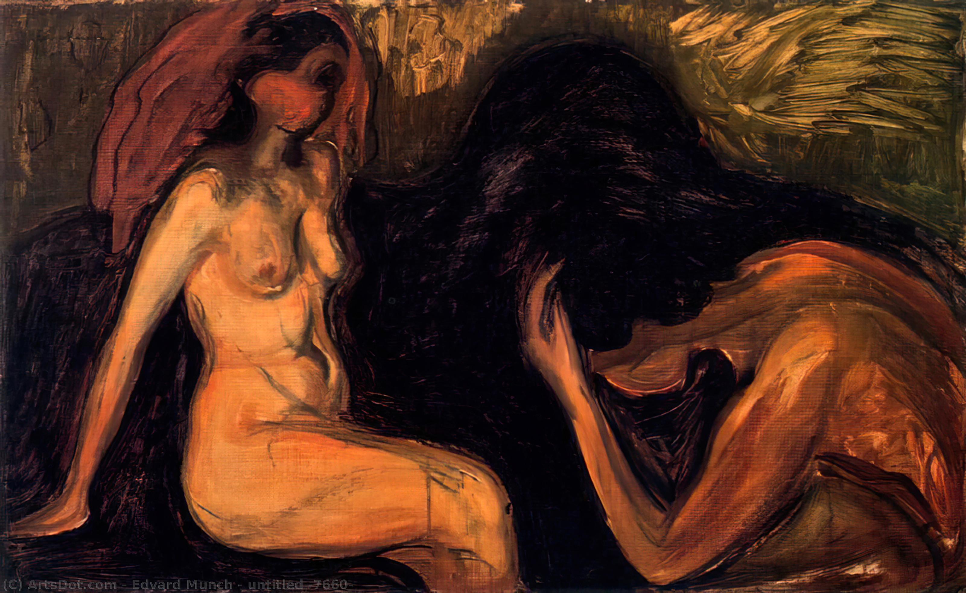 WikiOO.org - Encyclopedia of Fine Arts - Schilderen, Artwork Edvard Munch - untitled (7660)