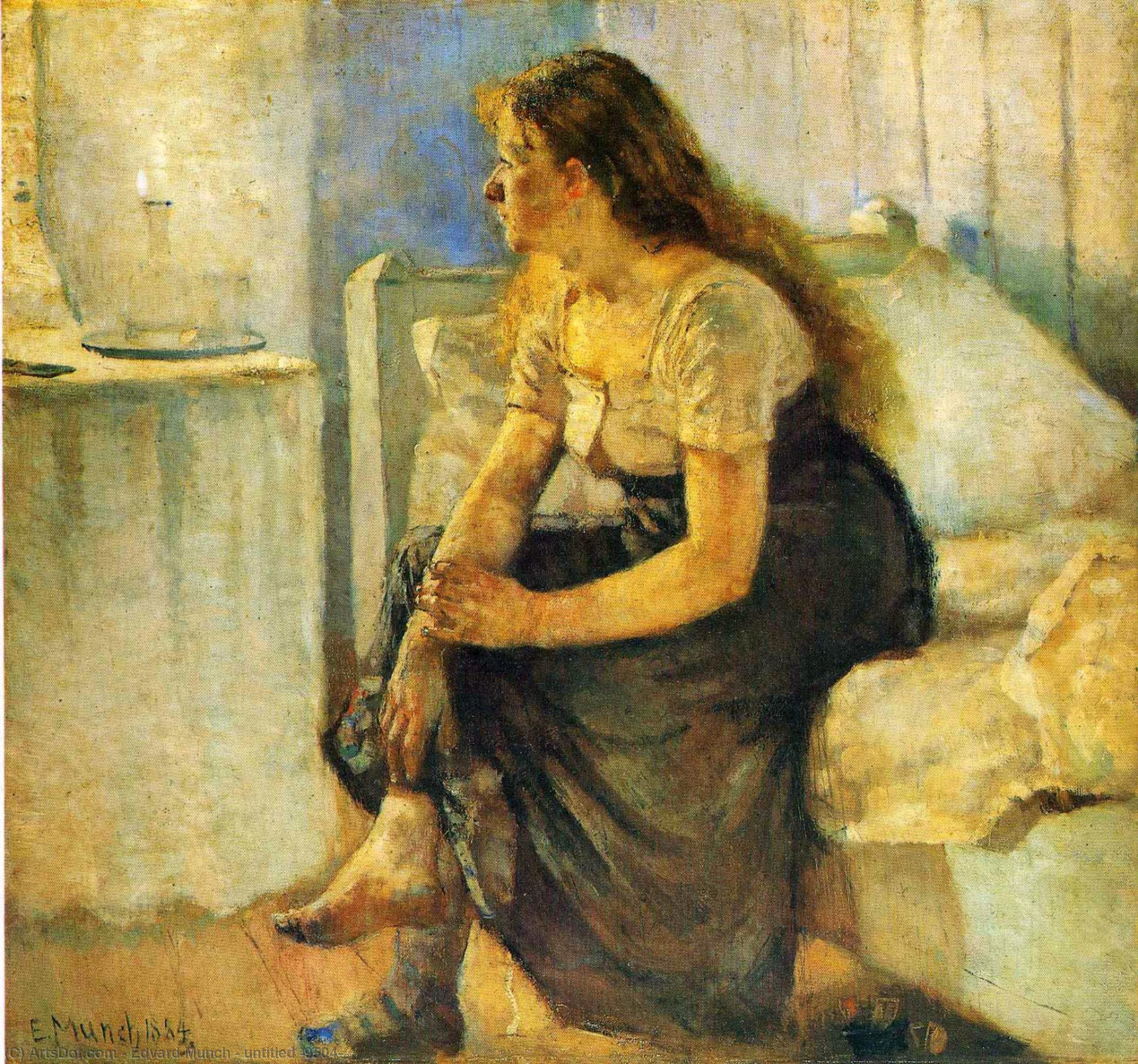 WikiOO.org - Encyclopedia of Fine Arts - Maľba, Artwork Edvard Munch - untitled (9504)