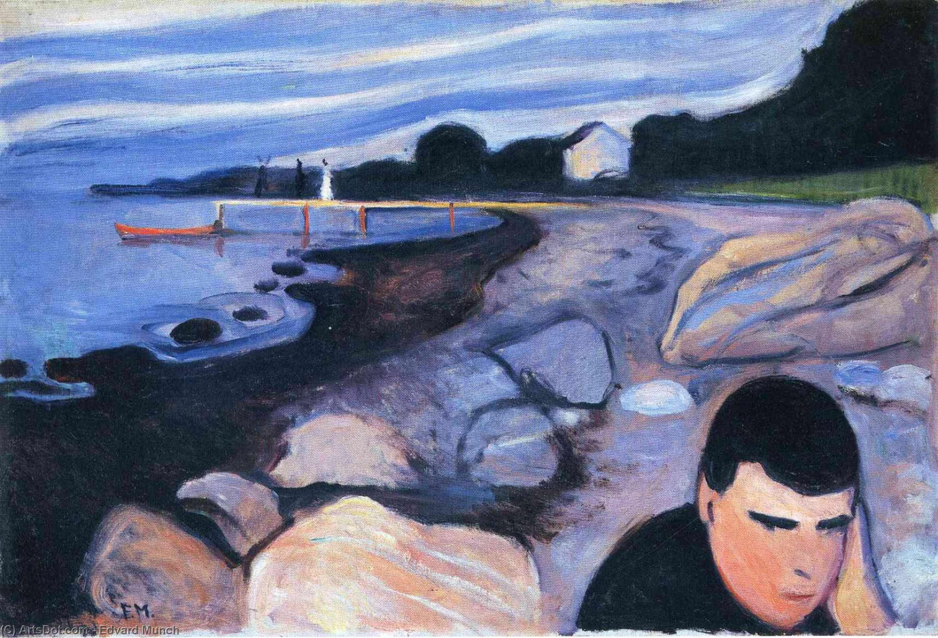 WikiOO.org - دایره المعارف هنرهای زیبا - نقاشی، آثار هنری Edvard Munch - untitled (3281)
