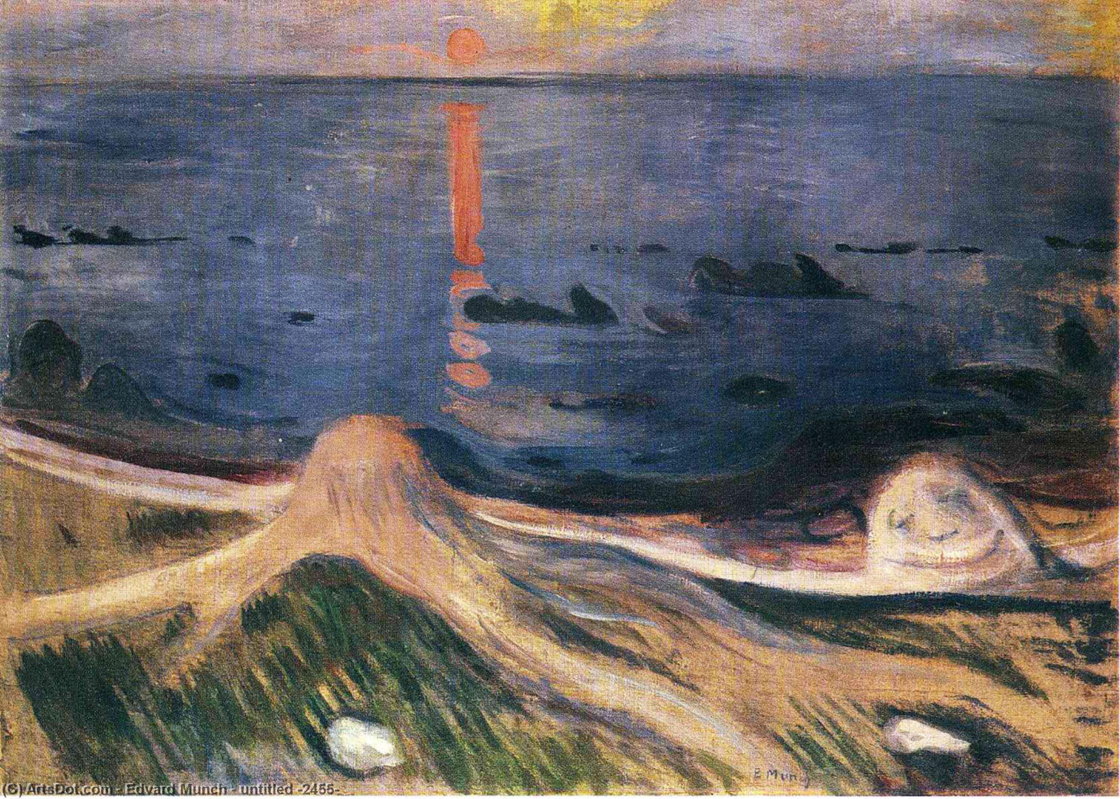 Wikioo.org - The Encyclopedia of Fine Arts - Painting, Artwork by Edvard Munch - untitled (2455)