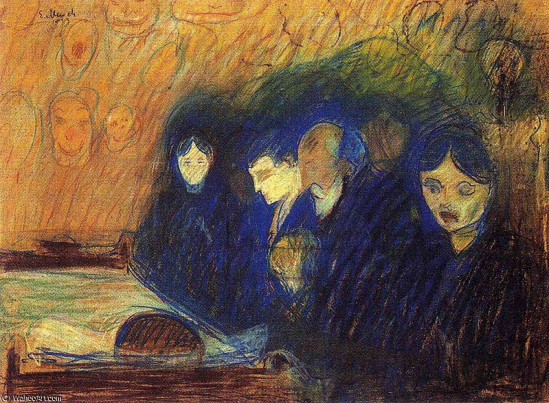 Wikioo.org – L'Encyclopédie des Beaux Arts - Peinture, Oeuvre de Edvard Munch - sanstitre 8449