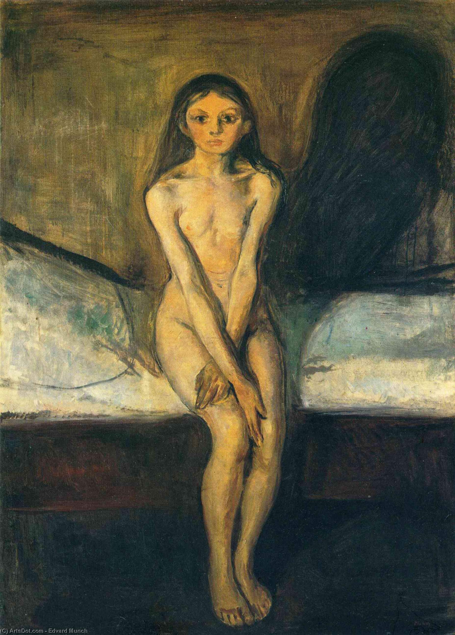 Wikioo.org - สารานุกรมวิจิตรศิลป์ - จิตรกรรม Edvard Munch - untitled (4608)