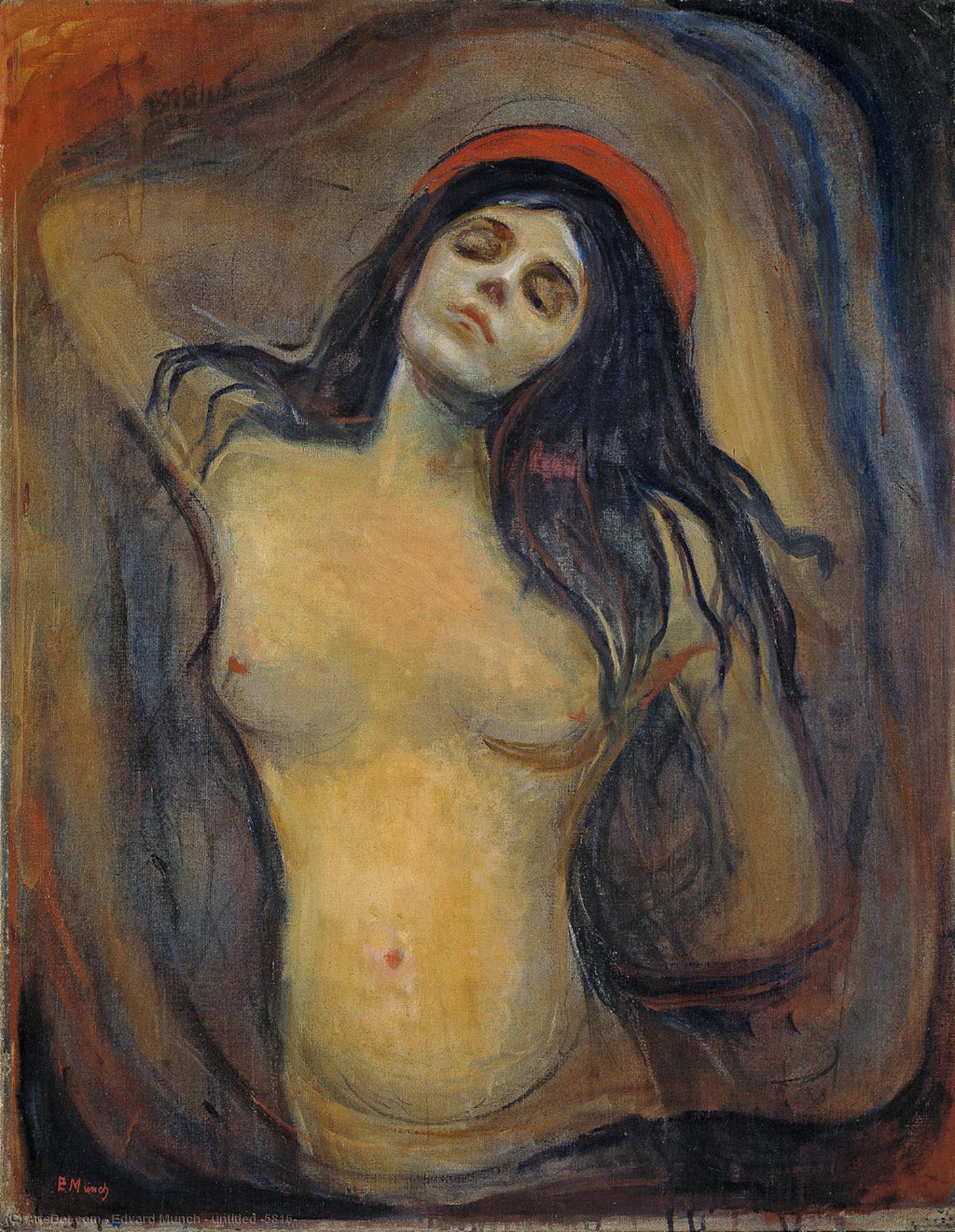 WikiOO.org – 美術百科全書 - 繪畫，作品 Edvard Munch - 年命名 5816