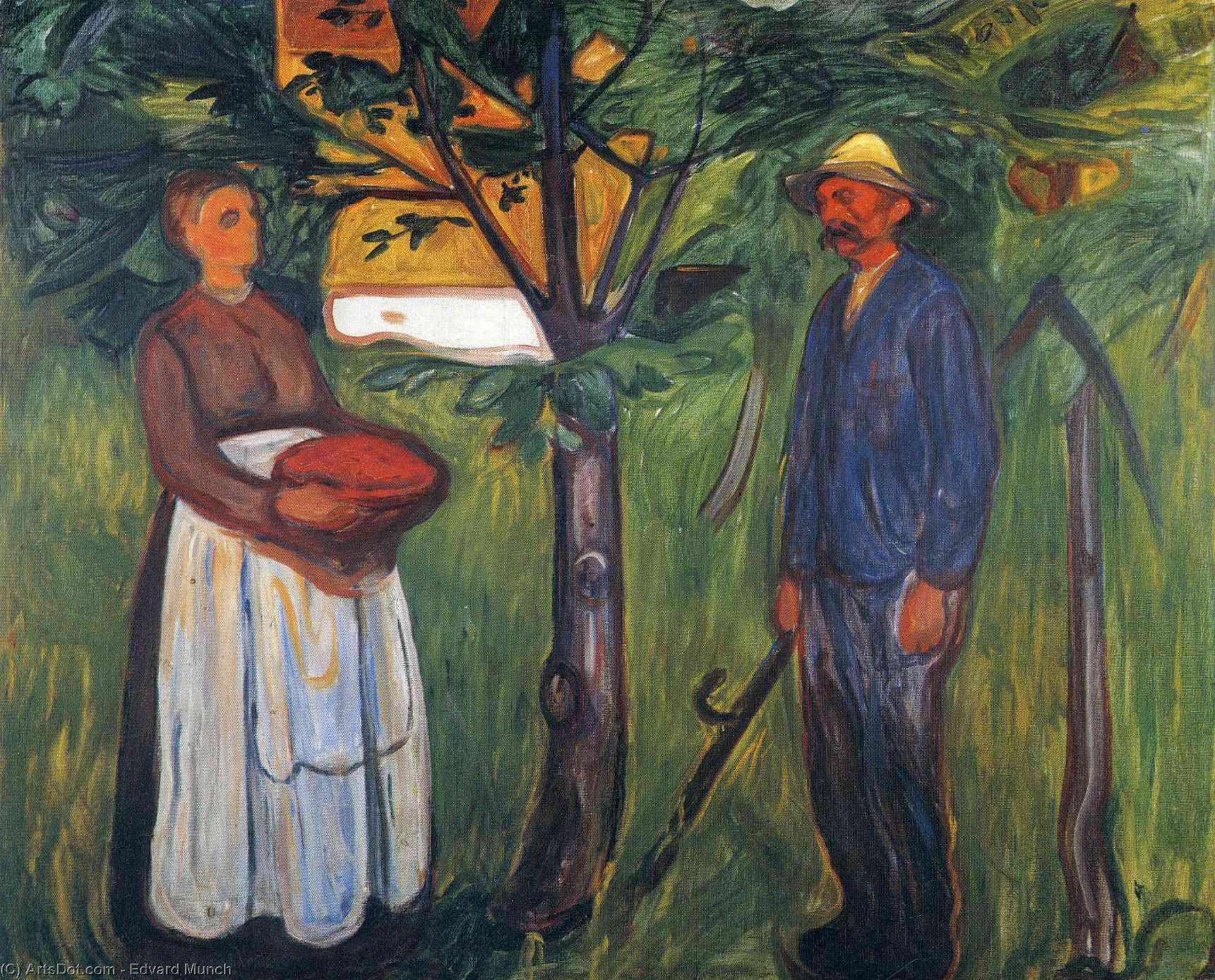 WikiOO.org - دایره المعارف هنرهای زیبا - نقاشی، آثار هنری Edvard Munch - untitled (619)