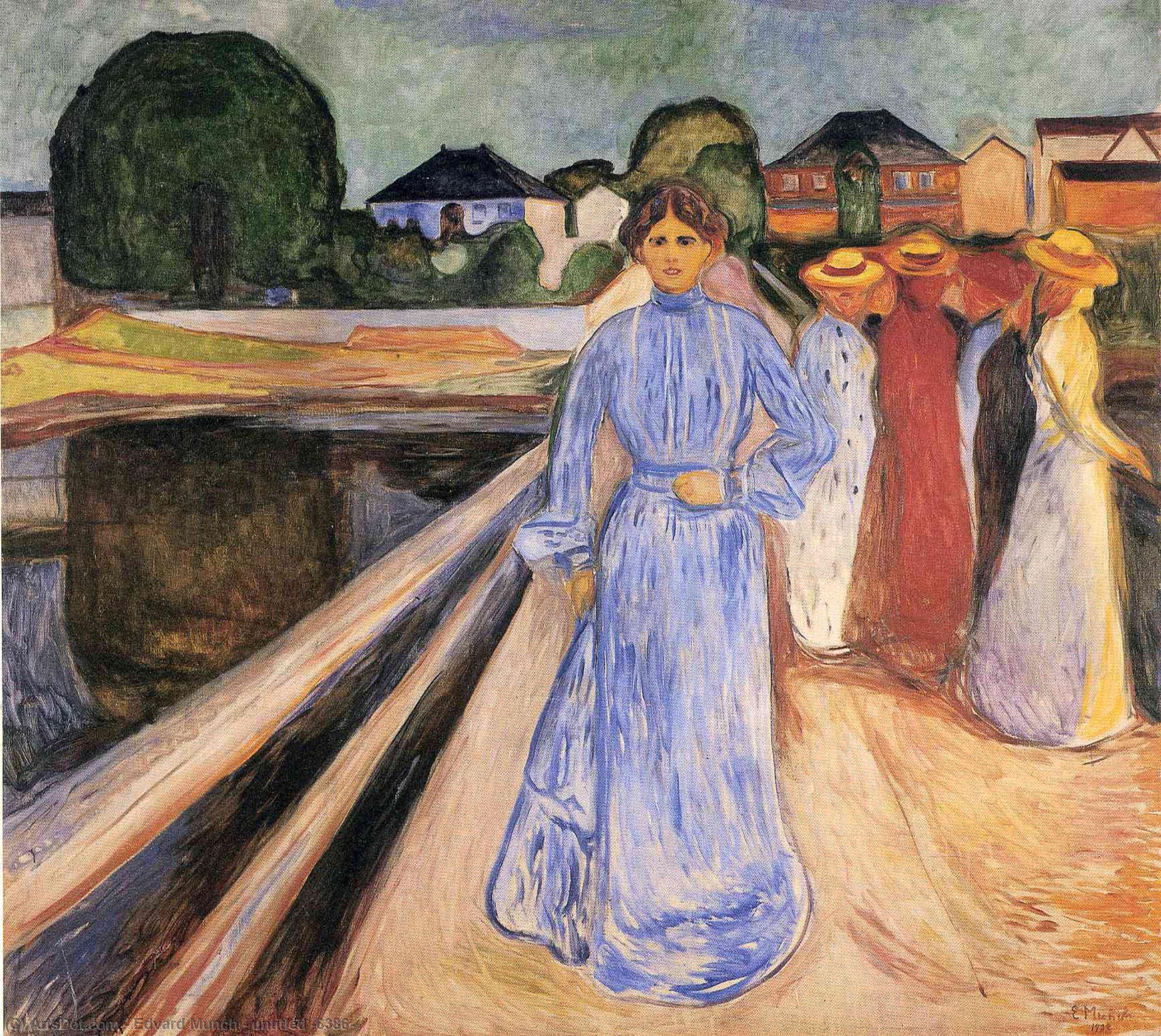 WikiOO.org - 백과 사전 - 회화, 삽화 Edvard Munch - untitled (6386)