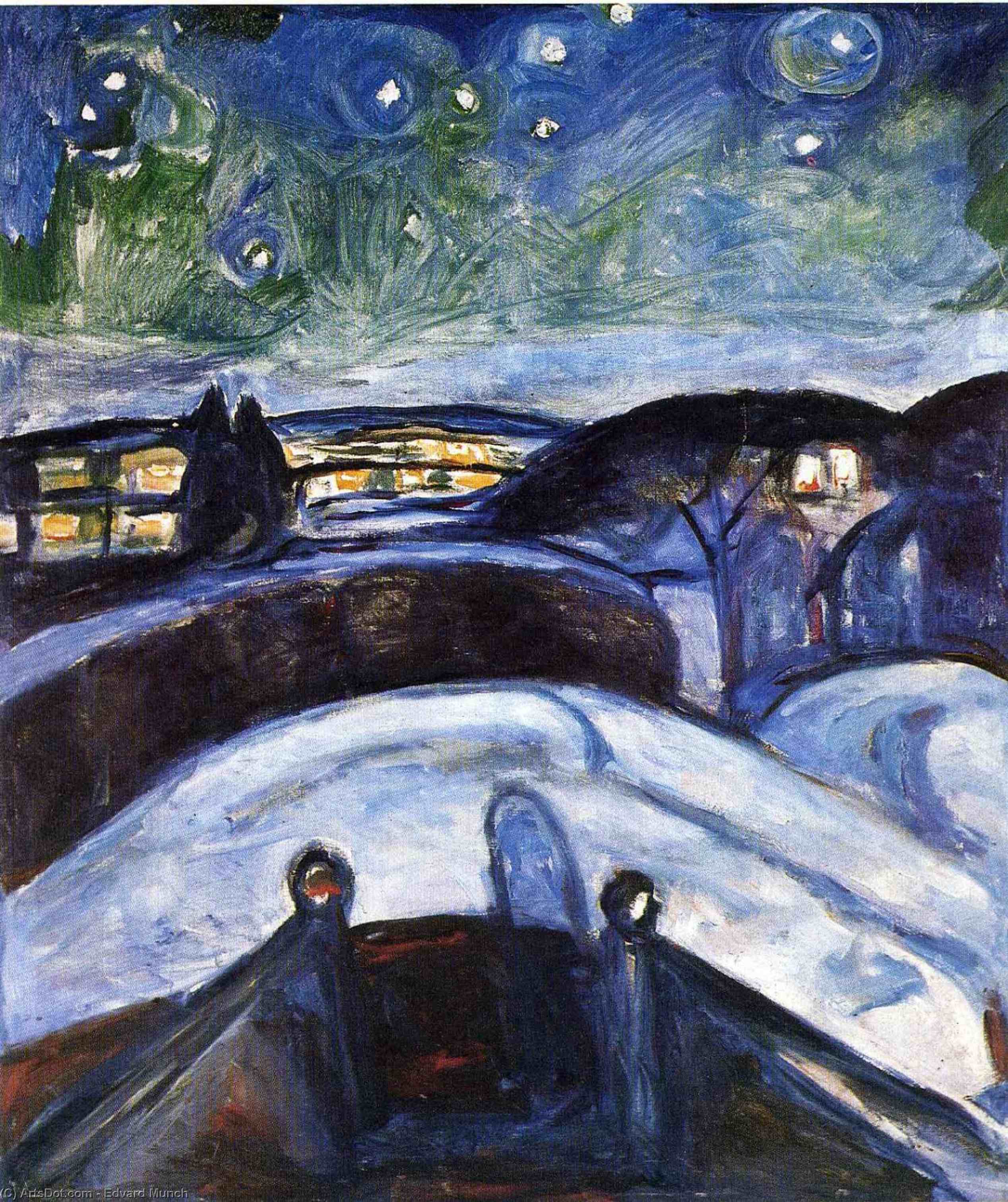 WikiOO.org - دایره المعارف هنرهای زیبا - نقاشی، آثار هنری Edvard Munch - untitled (3240)