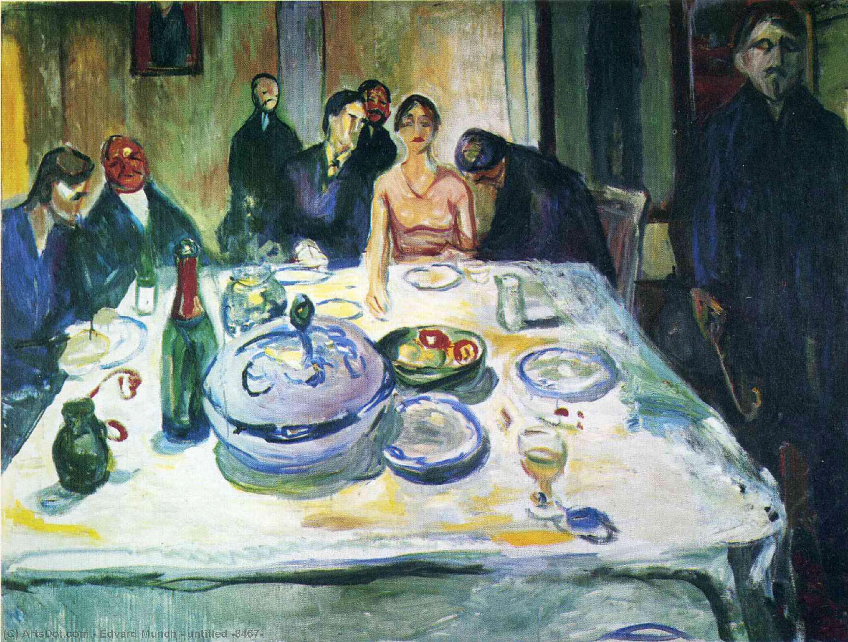 Wikioo.org - Bách khoa toàn thư về mỹ thuật - Vẽ tranh, Tác phẩm nghệ thuật Edvard Munch - untitled (8467)