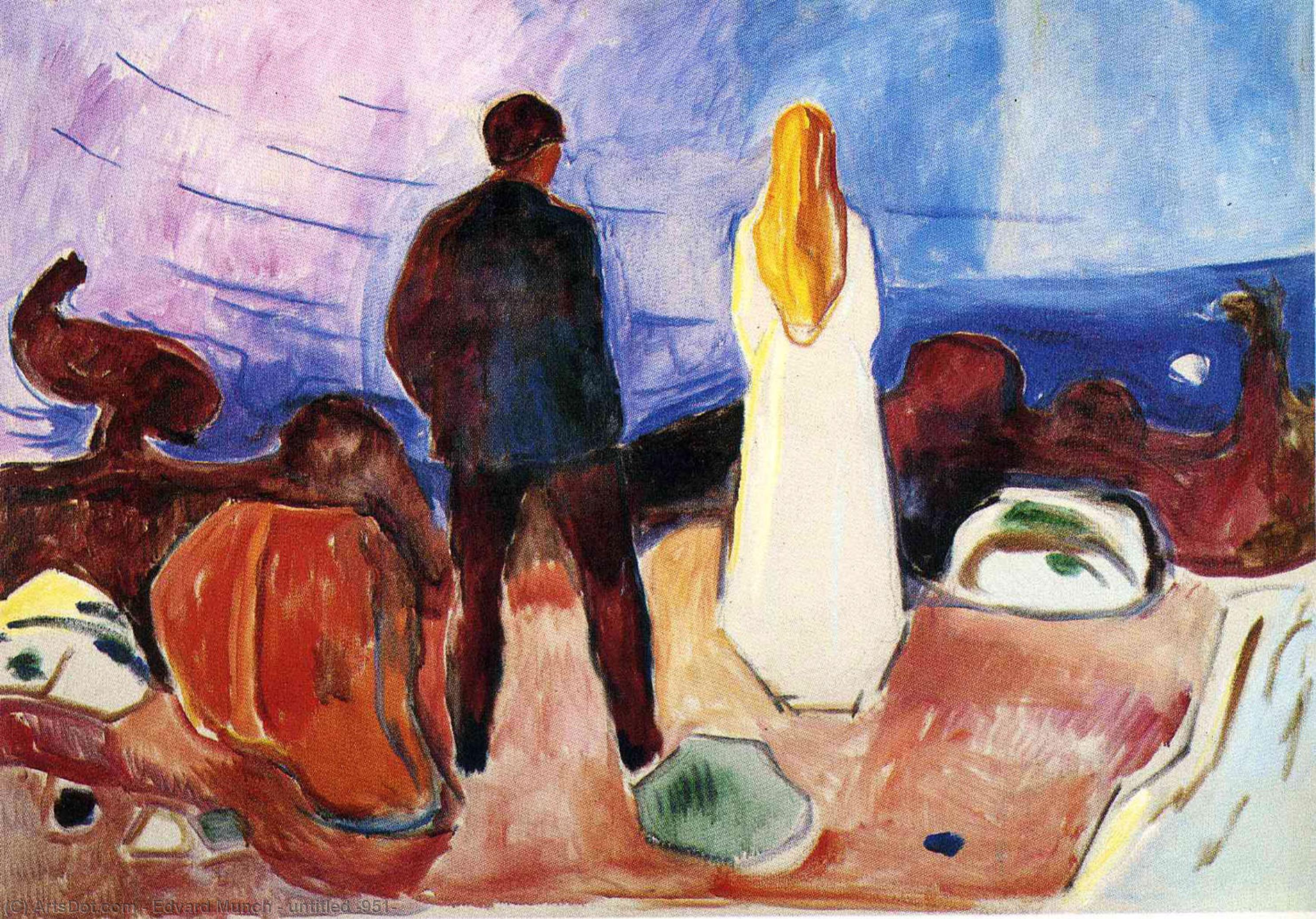 WikiOO.org - دایره المعارف هنرهای زیبا - نقاشی، آثار هنری Edvard Munch - untitled (951)