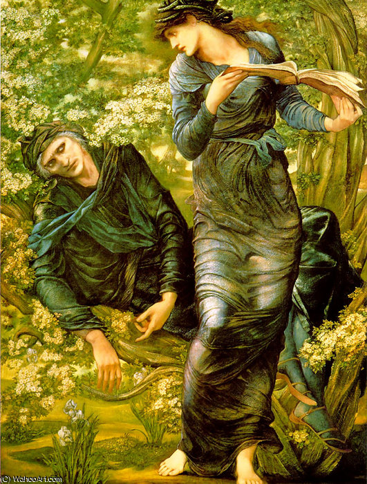 Wikioo.org - The Encyclopedia of Fine Arts - Painting, Artwork by Edward Coley Burne-Jones - untitled (4126)
