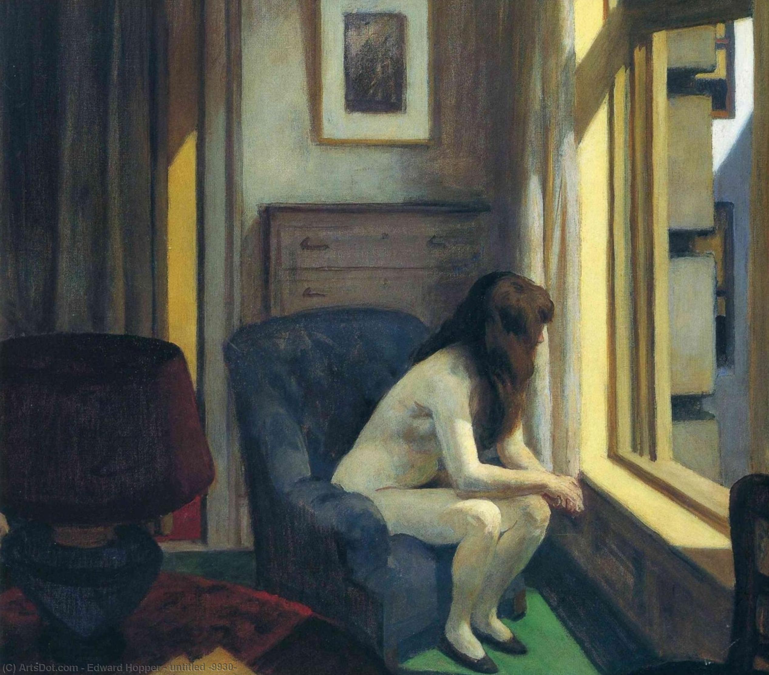 Wikioo.org – La Enciclopedia de las Bellas Artes - Pintura, Obras de arte de Edward Hopper - Sin título 9930