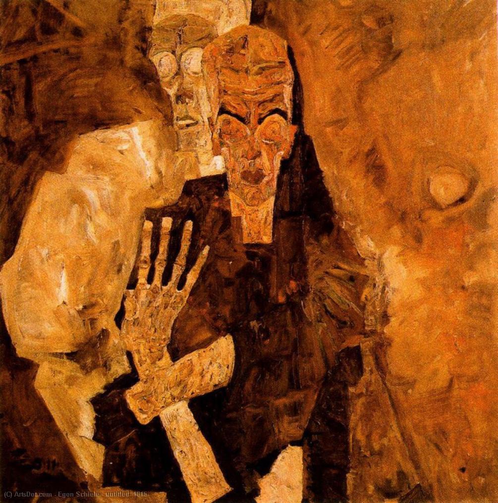 Wikioo.org - The Encyclopedia of Fine Arts - Painting, Artwork by Egon Schiele - untitled (1815)