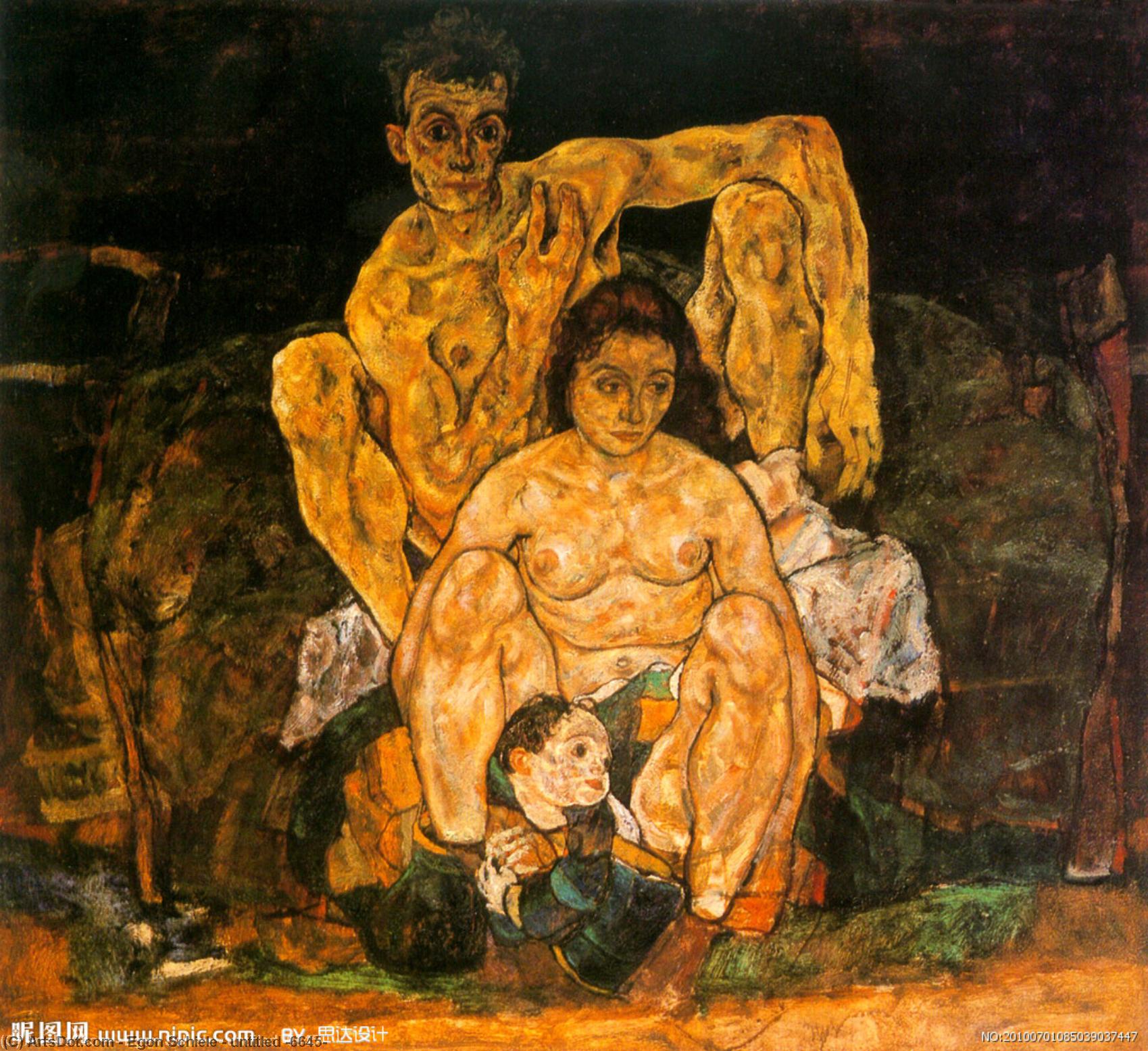 Wikioo.org - The Encyclopedia of Fine Arts - Painting, Artwork by Egon Schiele - untitled (6645)
