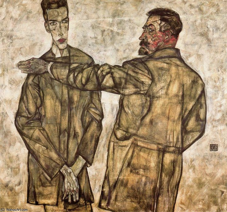 Wikioo.org - The Encyclopedia of Fine Arts - Painting, Artwork by Egon Schiele - untitled (839)