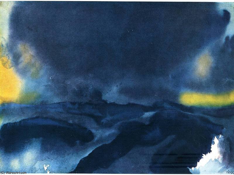 Wikioo.org - The Encyclopedia of Fine Arts - Painting, Artwork by Emile Nolde - untitled (8334)