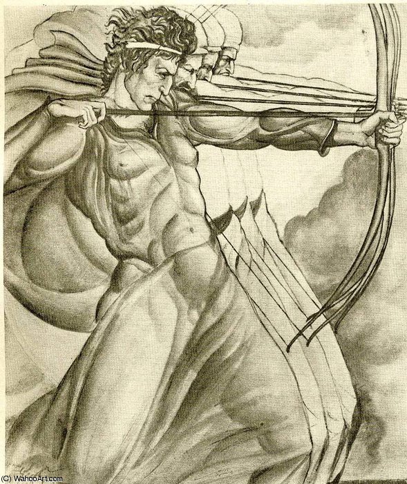 Wikioo.org - The Encyclopedia of Fine Arts - Painting, Artwork by Ernst Fuchs - untitled (1705)