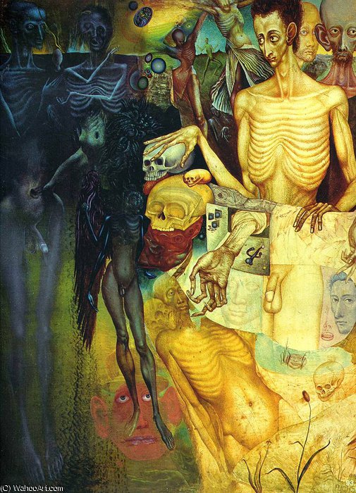 Wikioo.org - The Encyclopedia of Fine Arts - Painting, Artwork by Ernst Fuchs - untitled (9551)