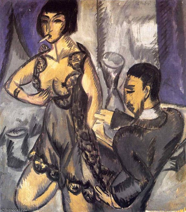 Wikioo.org - The Encyclopedia of Fine Arts - Painting, Artwork by Ernst Ludwig Kirchner - untitled (8040)