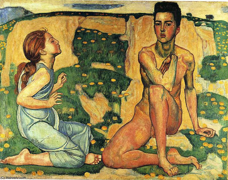 Wikioo.org - The Encyclopedia of Fine Arts - Painting, Artwork by Ferdinand Hodler - untitled (9155)