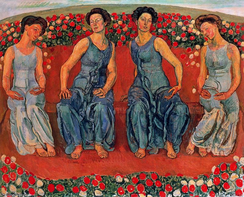 Wikioo.org - The Encyclopedia of Fine Arts - Painting, Artwork by Ferdinand Hodler - untitled (5586)