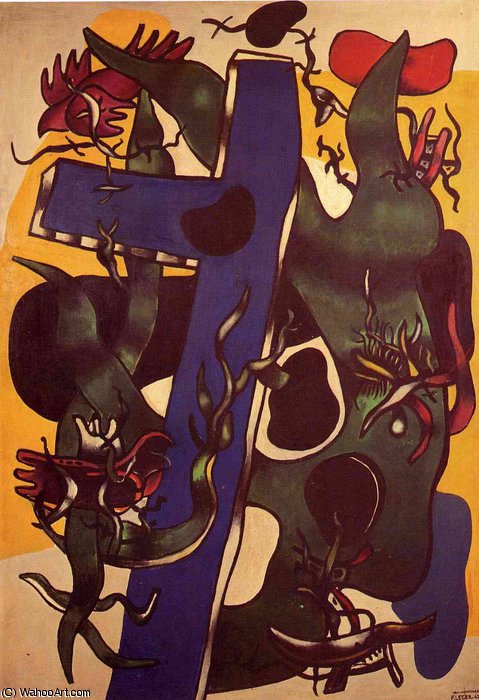 Wikioo.org - The Encyclopedia of Fine Arts - Painting, Artwork by Fernand Leger - untitled (2234)