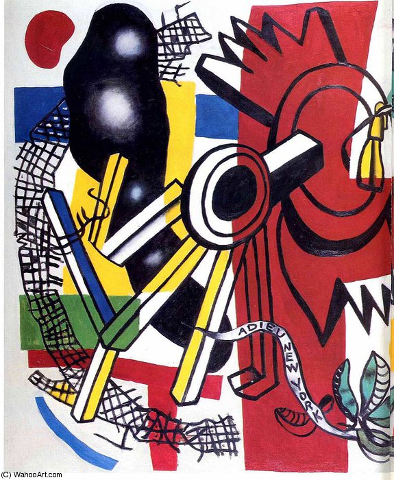 Wikioo.org - The Encyclopedia of Fine Arts - Painting, Artwork by Fernand Leger - untitled (5340)