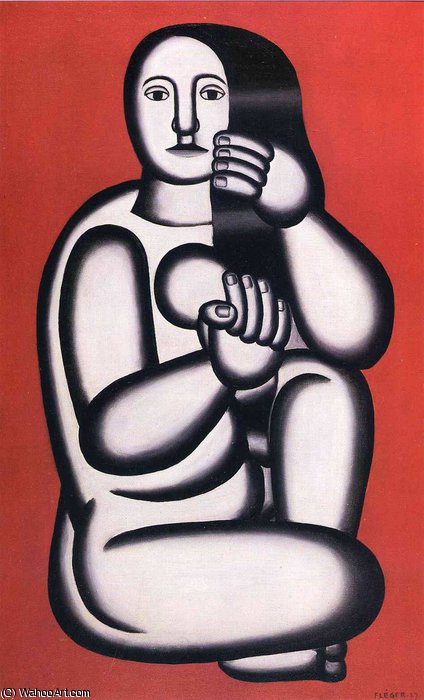 Wikioo.org - The Encyclopedia of Fine Arts - Painting, Artwork by Fernand Leger - untitled (1843)