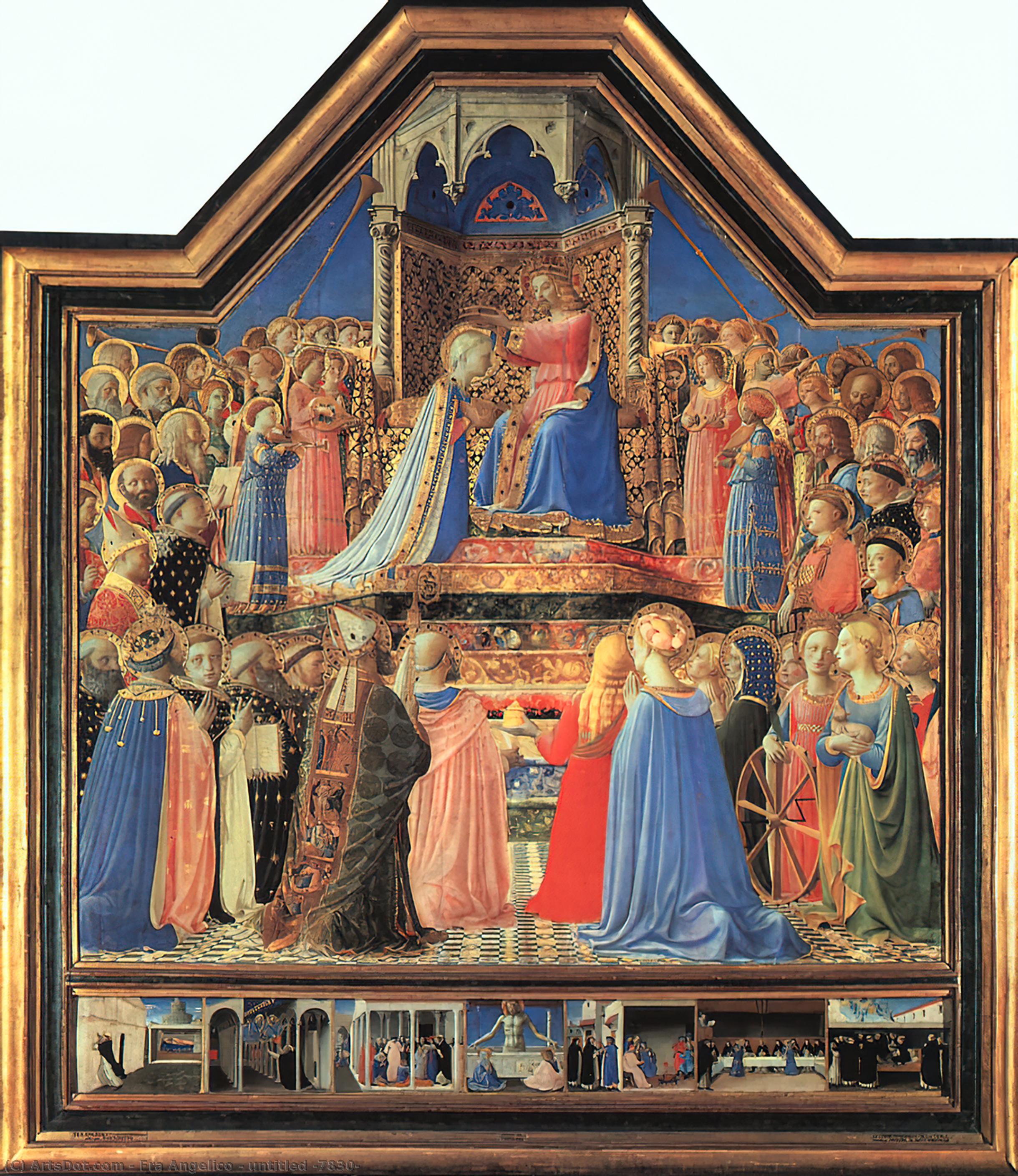 Wikioo.org - Bách khoa toàn thư về mỹ thuật - Vẽ tranh, Tác phẩm nghệ thuật Fra Angelico - untitled (7830)
