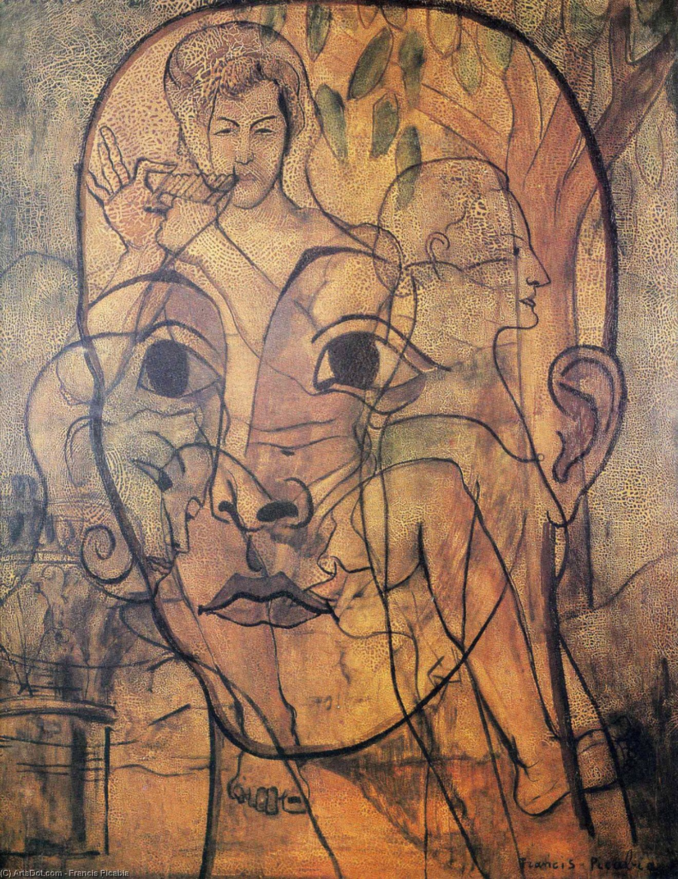 Wikioo.org - สารานุกรมวิจิตรศิลป์ - จิตรกรรม Francis Picabia - untitled (4382)