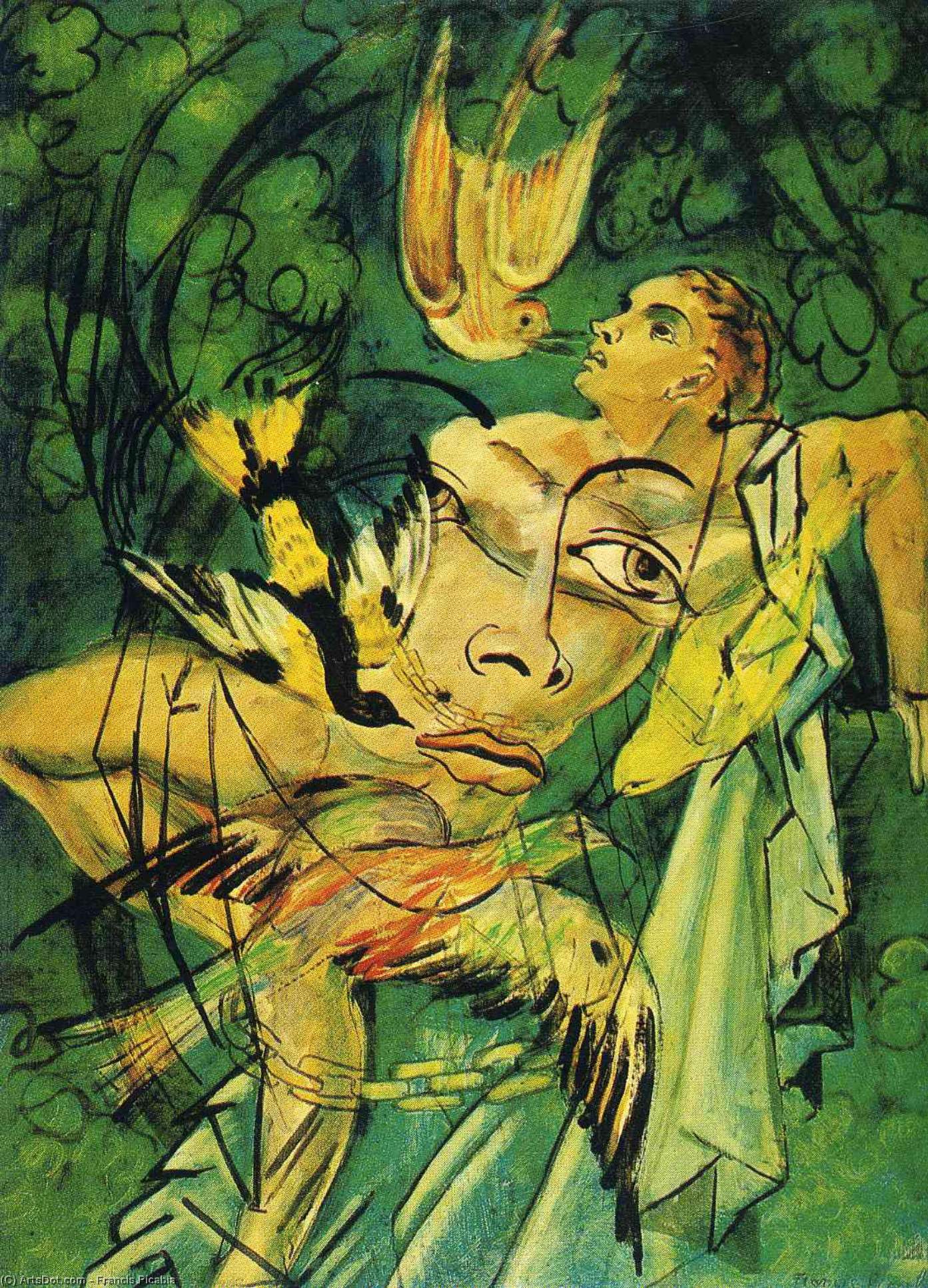 Wikioo.org - สารานุกรมวิจิตรศิลป์ - จิตรกรรม Francis Picabia - untitled (4091)
