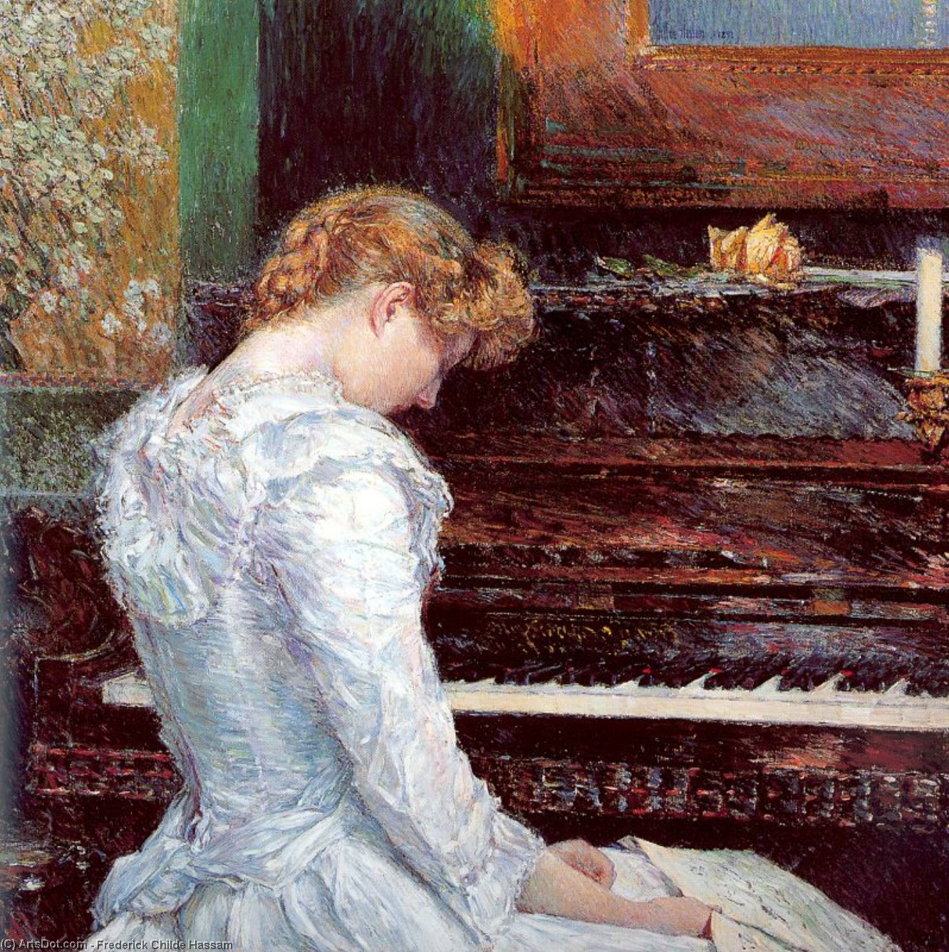 Wikioo.org - The Encyclopedia of Fine Arts - Painting, Artwork by Frederick Childe Hassam - untitled (1056)