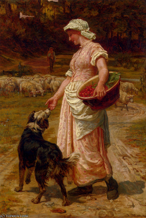 Wikioo.org - The Encyclopedia of Fine Arts - Painting, Artwork by Frederick Morgan - untitled (6979)