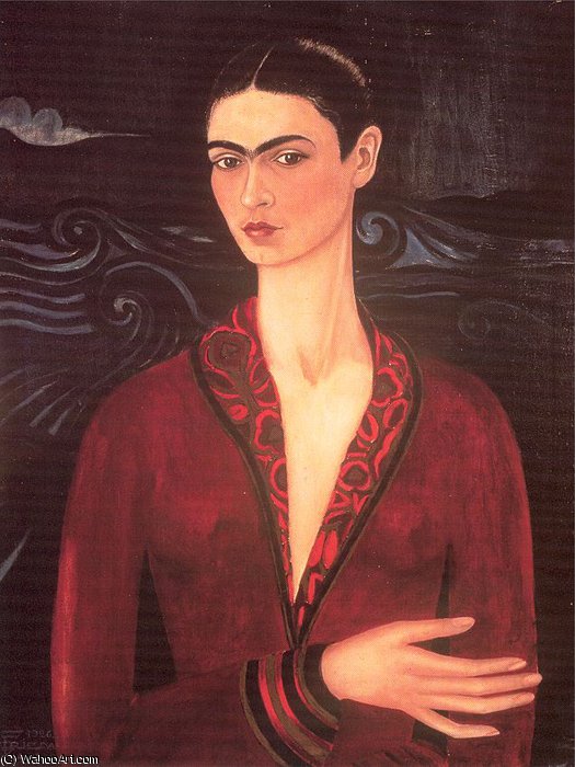 WikiOO.org – 美術百科全書 - 繪畫，作品 Frida Kahlo -  无 (6714)