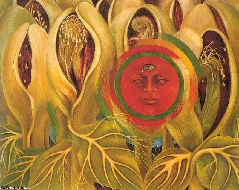 WikiOO.org - دایره المعارف هنرهای زیبا - نقاشی، آثار هنری Frida Kahlo - untitled (3569)