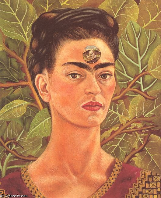 WikiOO.org - Енциклопедія образотворчого мистецтва - Живопис, Картини
 Frida Kahlo - untitled (7072)