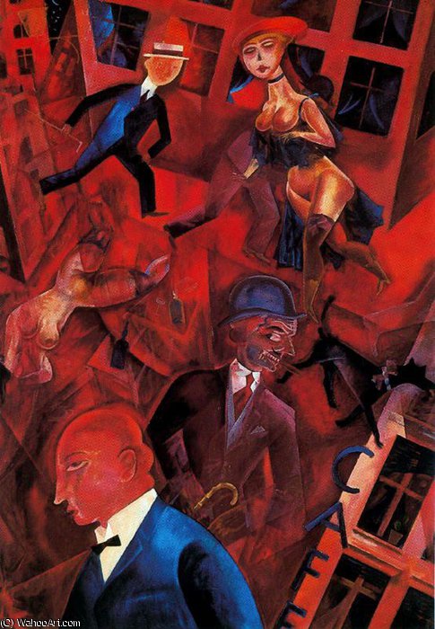 Wikioo.org - The Encyclopedia of Fine Arts - Painting, Artwork by George Grosz - untitled (4818)