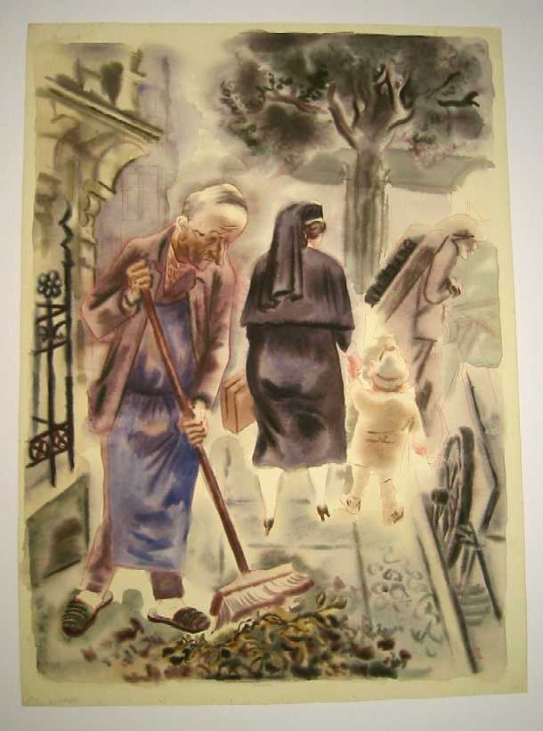 WikiOO.org - Енциклопедия за изящни изкуства - Живопис, Произведения на изкуството George Grosz - untitled (3021)