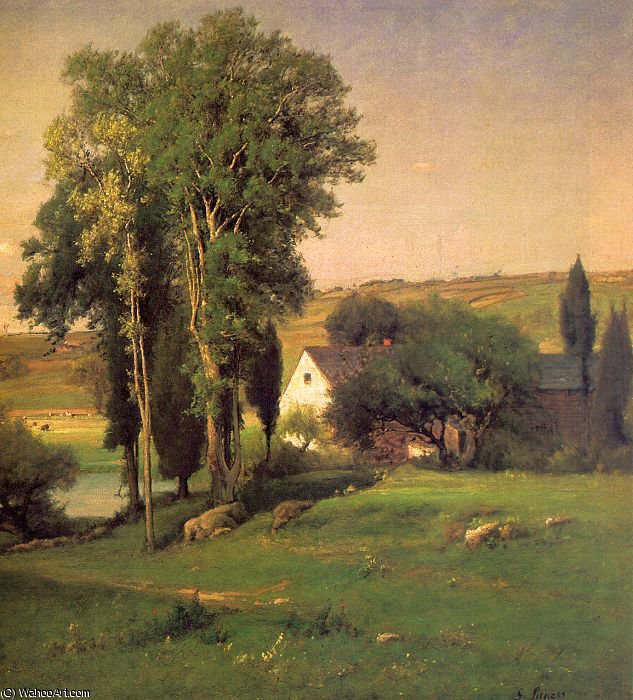 Wikioo.org - The Encyclopedia of Fine Arts - Painting, Artwork by George Inness - untitled (2751)