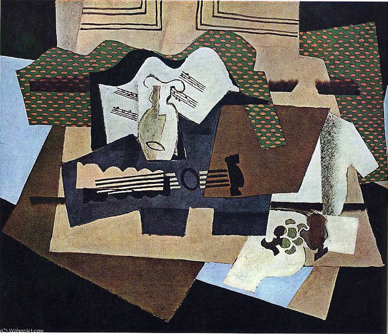 WikiOO.org - Enciclopédia das Belas Artes - Pintura, Arte por Georges Braque - untitled (799)