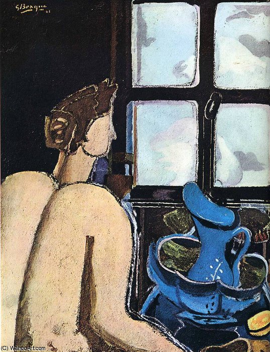 WikiOO.org – 美術百科全書 - 繪畫，作品 Georges Braque - 无题（9659）